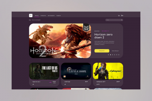 Сайт на игровую тематику