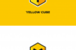 Yellow cube