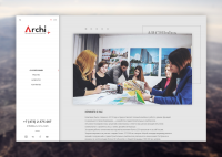 Сайт для архитектурной компании