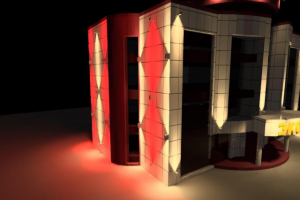 Фасад административного здания г. Калуга