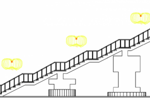 Надземный пешеходный переход г. Москва