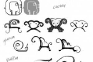 эскизы лого для детской мебели