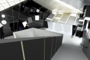 архитектурный концепт выставочного комплекса