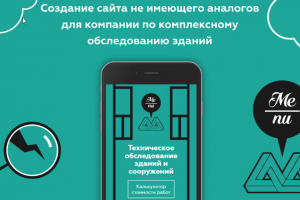 Создание сайта не имеющего аналогов