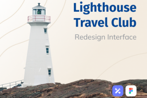 Редизайн сайта путешествий к маякам