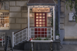 Дизайн входной группы бара-магазина "Хмельторг"