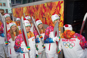 Репортаж с Эстафеты Олимпийского огня.