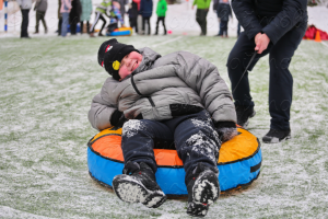 Репортаж с семейного спортивного праздника