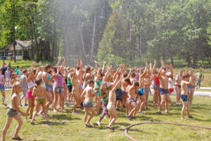 В летнем оздоровительном лагере