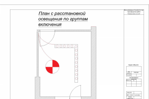 Расстановка освещения