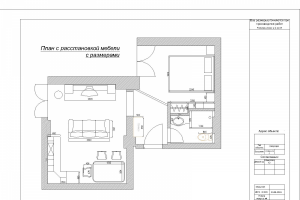 Расстановка мебели