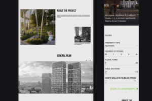 Редизайн сайта недвижимости