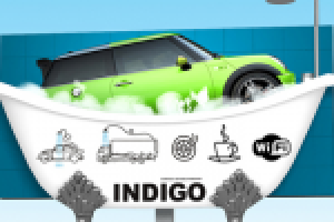 Биллборд автомойки INDIGO