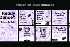 Пример оформления instagram поста.