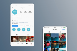 Создание контента для Китайского Визового Центра "East group"