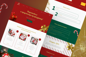 Landing page - New Year gift boxes #1