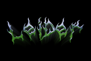 металлический текст