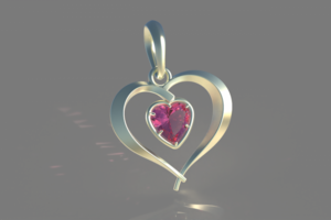 Heart pendant