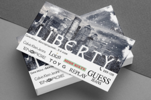 Визитная карточка Liberty