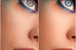 Глубокая ретушь