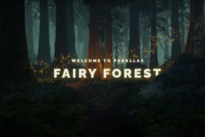 Mystery forest (3d scroll)