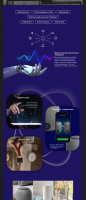 Landing page. Smart speaker