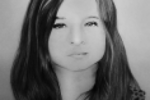 Портрет (графит, уголь)