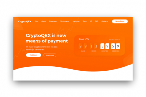 CryptoQEX - Шаблон сайта Themeforest