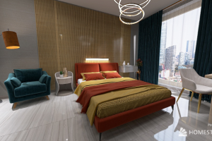 3 д визуализация спальни