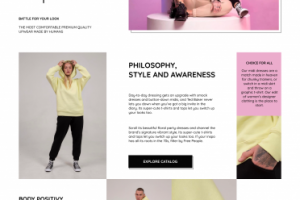 Дизайн сайта "WOX"