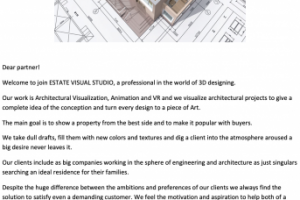 Продающее письмо на английском языке