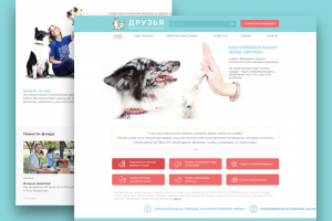 Сайт благотворительного фонда