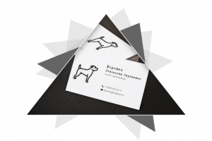 Визитка для дрессировщика