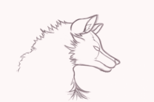 Эскиз для броши