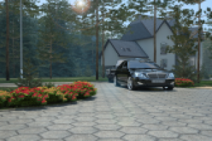 Экстерьер поселка "Presidentski" г. Ханты-Мансийск