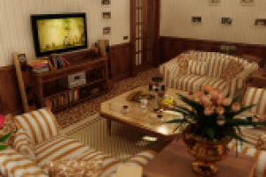 Интерьер поселка "Presidentski" г. Ханты-Мансийск