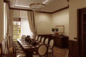 Интерьер поселка "Presidentski" г. Ханты-Мансийск