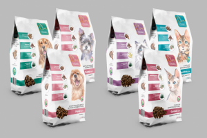 Макет упаковки корма для животных Clan CLASSIC