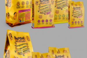 Макет упаковки корма для животных "Выгодно!"