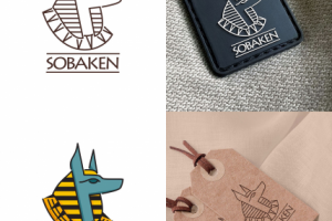 Логотип бренда товаров для животных "Sobaken"