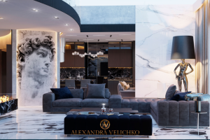 Александра Величко дизайнер элитных интерьеров Designluxeinterio
