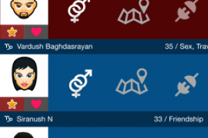 Приложение для знакомства