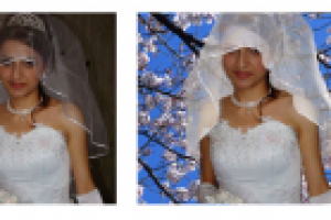 Замена фона