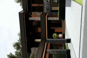 Частный дом с гаражом и банным комплексом реализованный в 2022 г