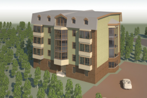 В 2015 году разработан проект многоквартирного жилого дома