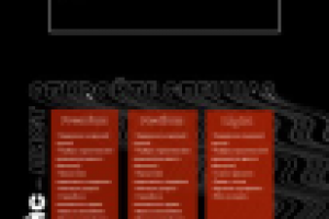 Lending page для компании розыгрышей в стиле спецназ