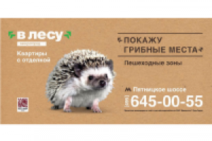 Жилой комплекс "Влесу". Ёж