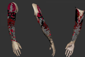 TRASH POLKA (визуализация тату)