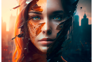 Ретушь фотографий до и после