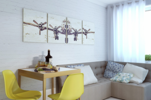 Дизайн-проект квартиры г.Москва ул.Перовского 50  S 35м2